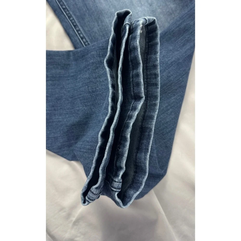 Levis 541 Athletic Taper Mens Blue Denim Jeans 40x34 Medium Wash Stretch